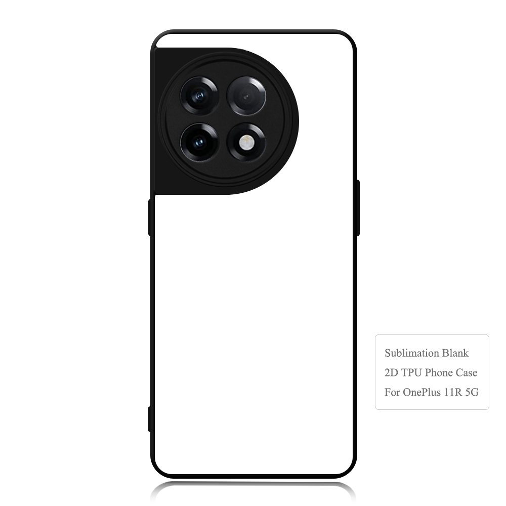 New Arrival For One Plus 13,11R 5G,One Plus12 Sublimation 2D TPU Phone Case With Aluminum Insert