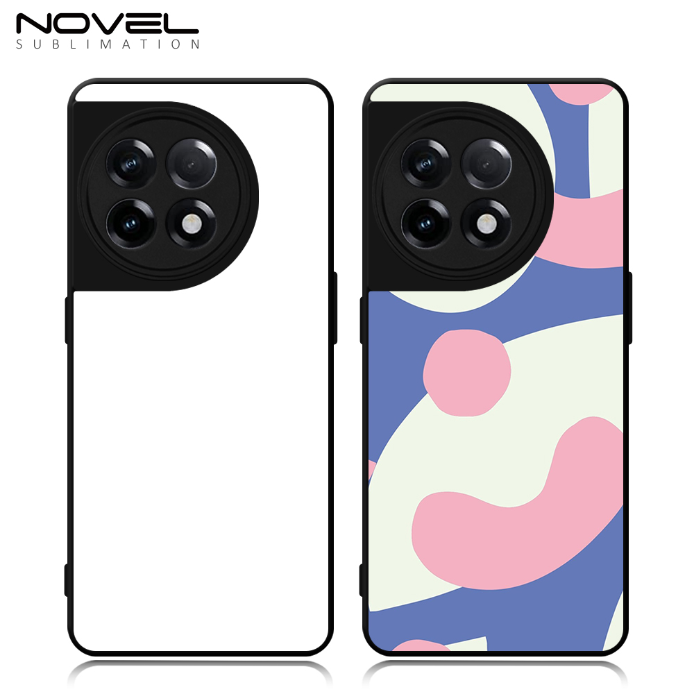 New Arrival For One Plus 13,11R 5G,One Plus12 Sublimation 2D TPU Phone Case With Aluminum Insert