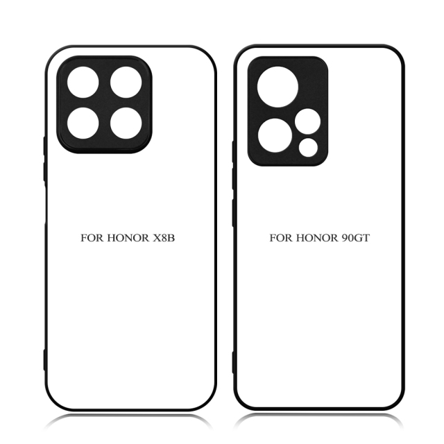 New Arrival!!! For Honor X8B Sublimation Blank Rubber 2D TPU Phone Case Cover