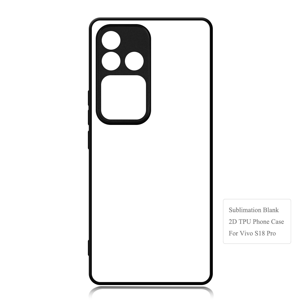 For Vivo IQOO NEO10, IQOO NEO 9 5G Sublimation Blank Rubber 2D TPU Phone Case Cover Customize Phone Cover Phone Shell