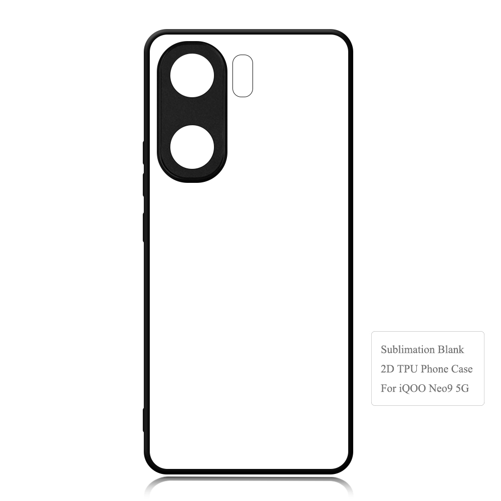For Vivo IQOO NEO10, IQOO NEO 9 5G Sublimation Blank Rubber 2D TPU Phone Case Cover Customize Phone Cover Phone Shell