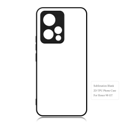 New Arrival!!! For Honor X8B Sublimation Blank Rubber 2D TPU Phone Case Cover