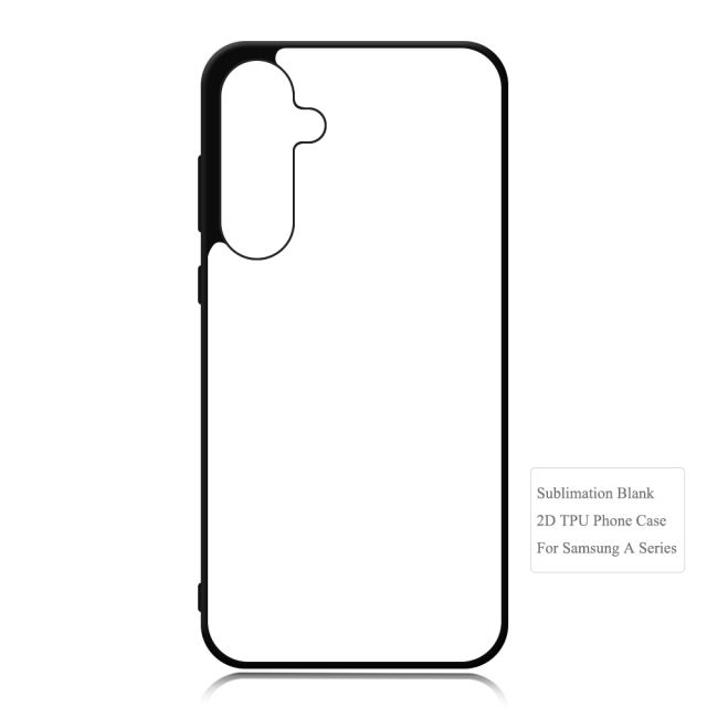 Blank Sublimation 2D TPU Phone Case Soft Rubber Cover for Samsung A05 Series,A54 5G With Aluminum Sheet