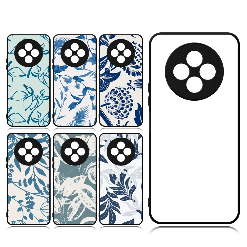 For Wiko Hi Enjoy 60 Pro Sublimation Blank Rubber 2D TPU and PC Phone Case Cover