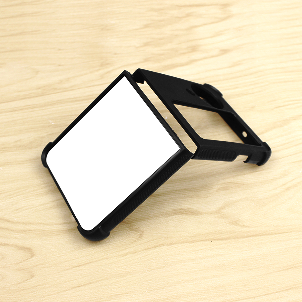 New Arrival Sublimation Blank 2D TPU Phone Case for Oppo Find N2,N3 Flip DIY Shell With Aluminum Insert