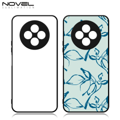 Smooth Sides!!! For Wiko Hi Enjoy 60 Pro Sublimation Blank Rubber 2D TPU PC Phone Case Cover