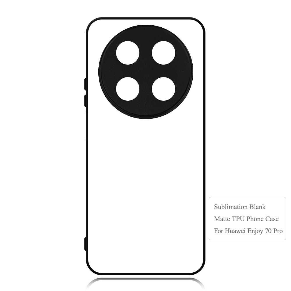 For Huawei Enjoy 70 Pro Enjoy 60X,Nova Y61 / Enjoy 50Z Sublimation Blank Rubber 2D TPU PC Phone Case Cover