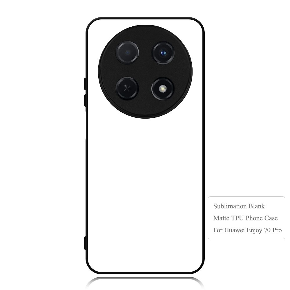 For Huawei Enjoy 70 Pro Enjoy 60X,Nova Y61 / Enjoy 50Z Sublimation Blank Rubber 2D TPU PC Phone Case Cover