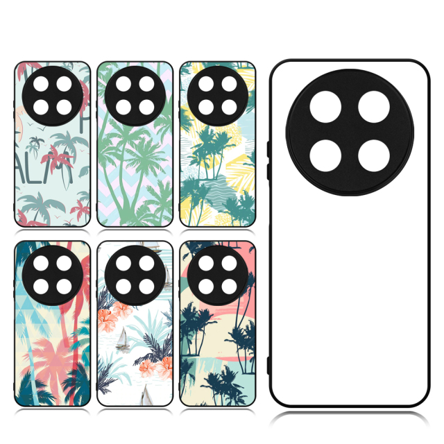 Smooth Sides!!! For Huawei Enjoy 70 Pro Enjoy 60X,Nova Y61 / Enjoy 50Z Sublimation Blank Rubber 2D TPU PC Phone Case Cover