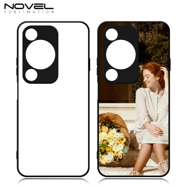 Smooth Sides!!! For Huawei Enjoy 70 Sublimation Blank Rubber 2D TPU PC Phone Case Cover