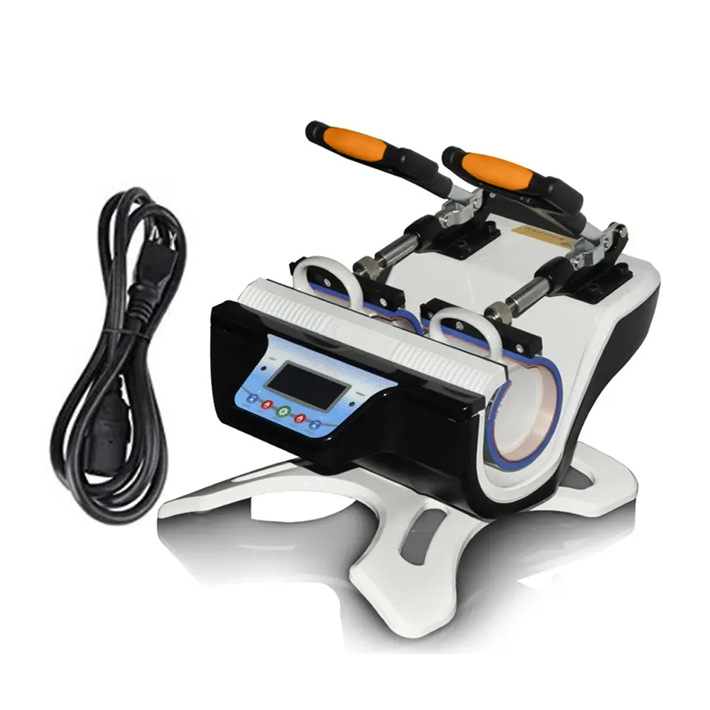 Mini Double Station Mug Press Machine Sublimation Thermal Transfer Printing Machine ST-210