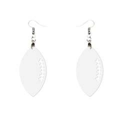 Sublimation Earrings Blank MDF Ear Rings Customized Earrings for Making DIY Craft