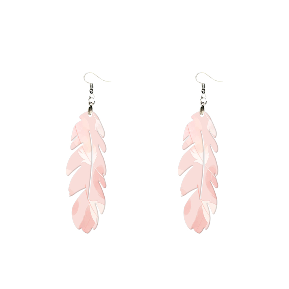 Sublimation Earrings Blank MDF Ear Rings Customized Earrings for Making DIY Craft
