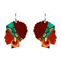 Sublimation Earrings Blank MDF Ear Rings Customized Earrings for Making DIY Craft