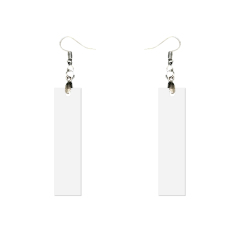 Sublimation Earrings Blank MDF Ear Rings Customized Earrings for Making DIY Craft