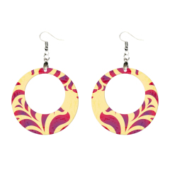 Sublimation Earrings Blank MDF Ear Rings Customized Earrings for Making DIY Craft