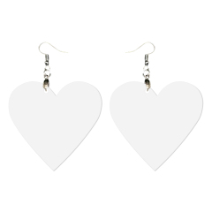 Sublimation Earrings Blank MDF Ear Rings Customized Earrings for Making DIY Craft