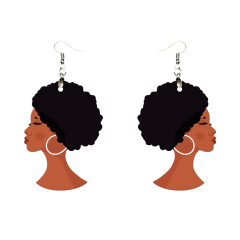 Sublimation Earrings Blank MDF Ear Rings Customized Earrings for Making DIY Craft