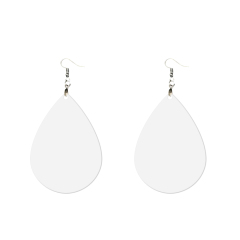 Sublimation Earrings Blank MDF Ear Rings Customized Earrings for Making DIY Craft