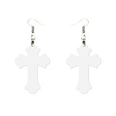 Sublimation Earrings Blank MDF Ear Rings Customized Earrings for Making DIY Craft