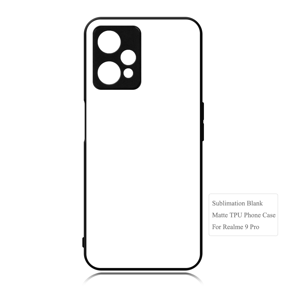 New arrival!!! Sublimation 2D TPU Case Cover for Realme 9 Pro、11、C20/C11 2021、C21、C35 GW Series With Aluminum Insert
