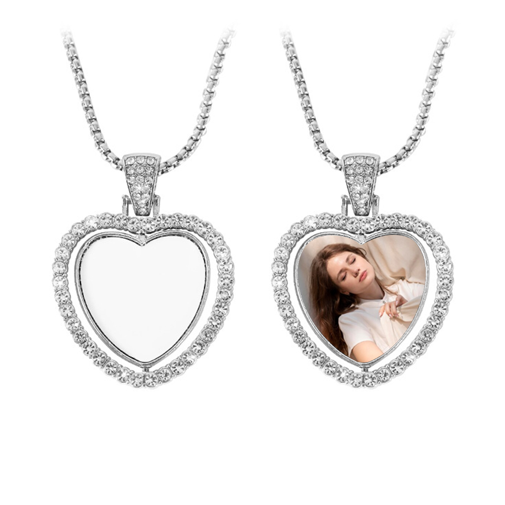 New Arrival Personality Metal Necklace High Quality Custom Necklace Dye Sublimation Blanks Necklace