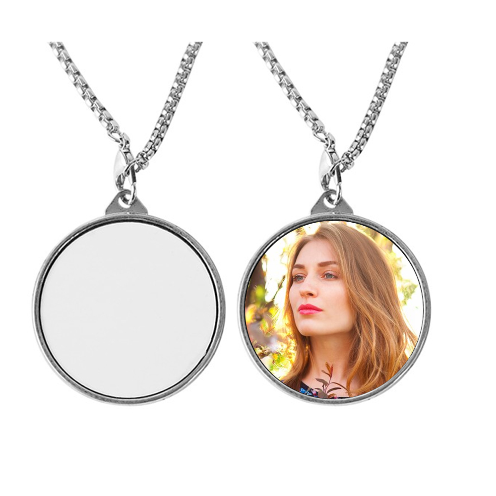 New Arrival Personality Metal Necklace High Quality Custom Necklace Dye Sublimation Blanks Necklace