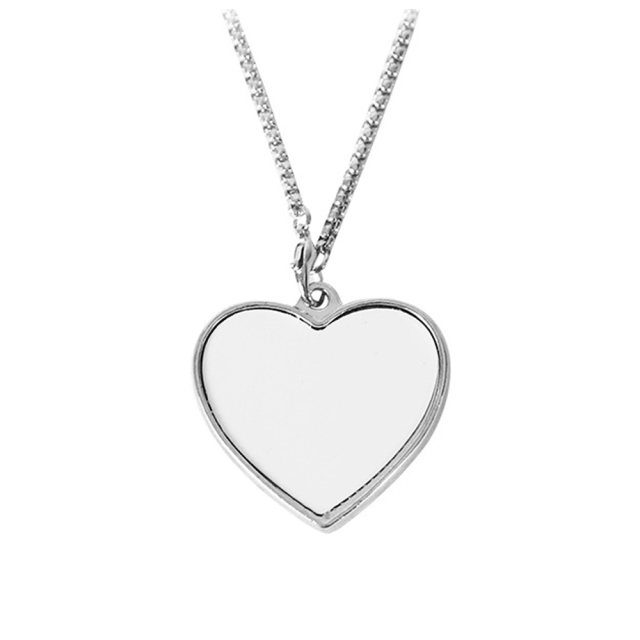 New Arrival Personality Metal Necklace High Quality Custom Necklace Dye Sublimation Blanks Necklace