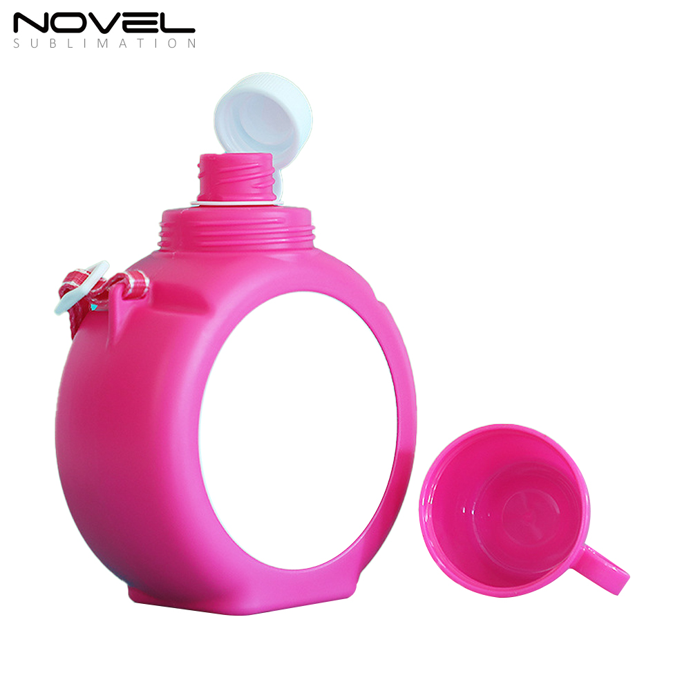 Polymer Kid Water Bottle Cute Custom Sublimation Water Bottle For Children Student Kettle