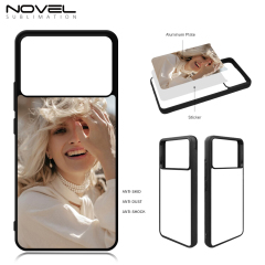 New Arrival Sublimation Blank 2D TPU Phone Case for Redmi K70 Ultra,K70/K70 Pro,K70E,K60 DIY Shell With Aluminum Sheet