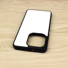 For Redmi Note 13 4G,Redmi Note 13 Pro + DIY Logo Sublimation Blank 2D TPU Phone Case With Aluminum Insert