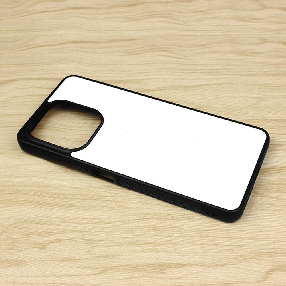 For Redmi Note 13 4G,Redmi Note 13 Pro DIY Logo Sublimation Blank 2D TPU Phone Case With Aluminum Insert