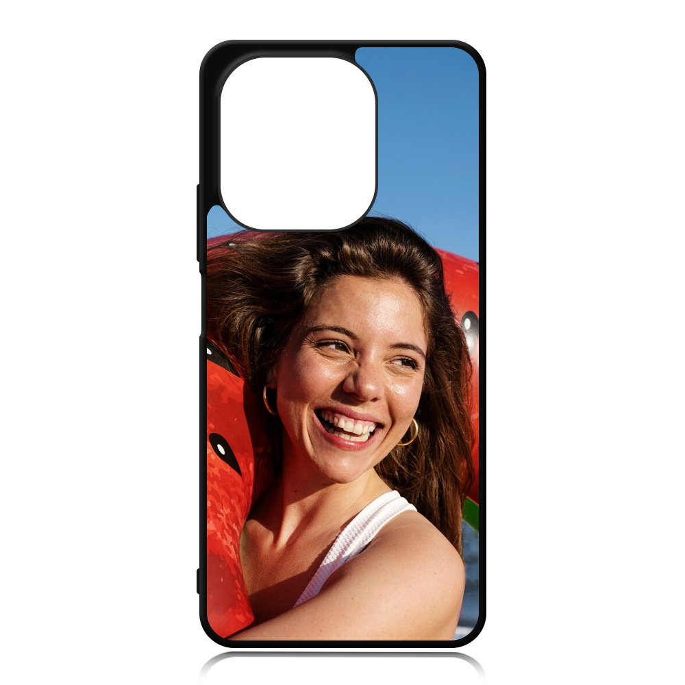 For Redmi Note 13 4G,Redmi Note 13 Pro DIY Logo Sublimation Blank 2D TPU Phone Case With Aluminum Insert