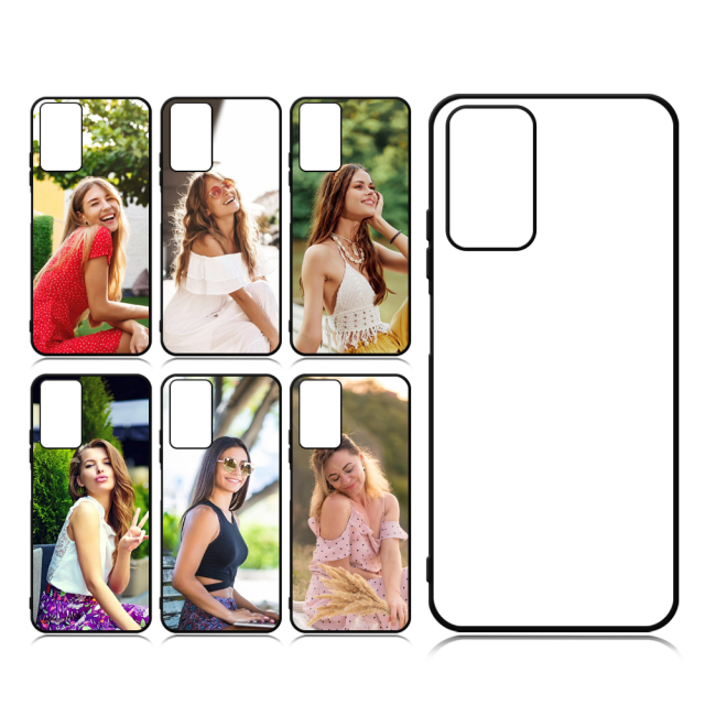 New Arrival Sublimation Blank 2D TPU Phone Case for Redmi Note 12S 4G DIY Shell with Aluminum Sheet
