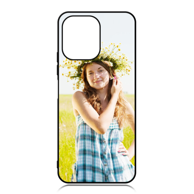 New Arrival Sublimation Blank 2D TPU Phone Case for Redmi 12 4G/5G DIY Shell with Aluminum Sheet