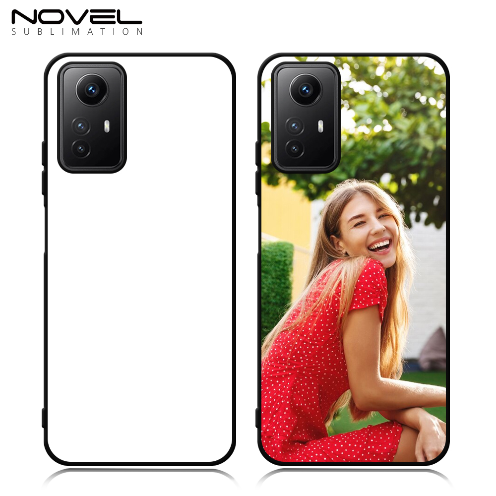 New Arrival Sublimation Blank 2D TPU Phone Case for Redmi Note 13 Pro 4G,Note 12S 4G DIY Shell with Aluminum Sheet