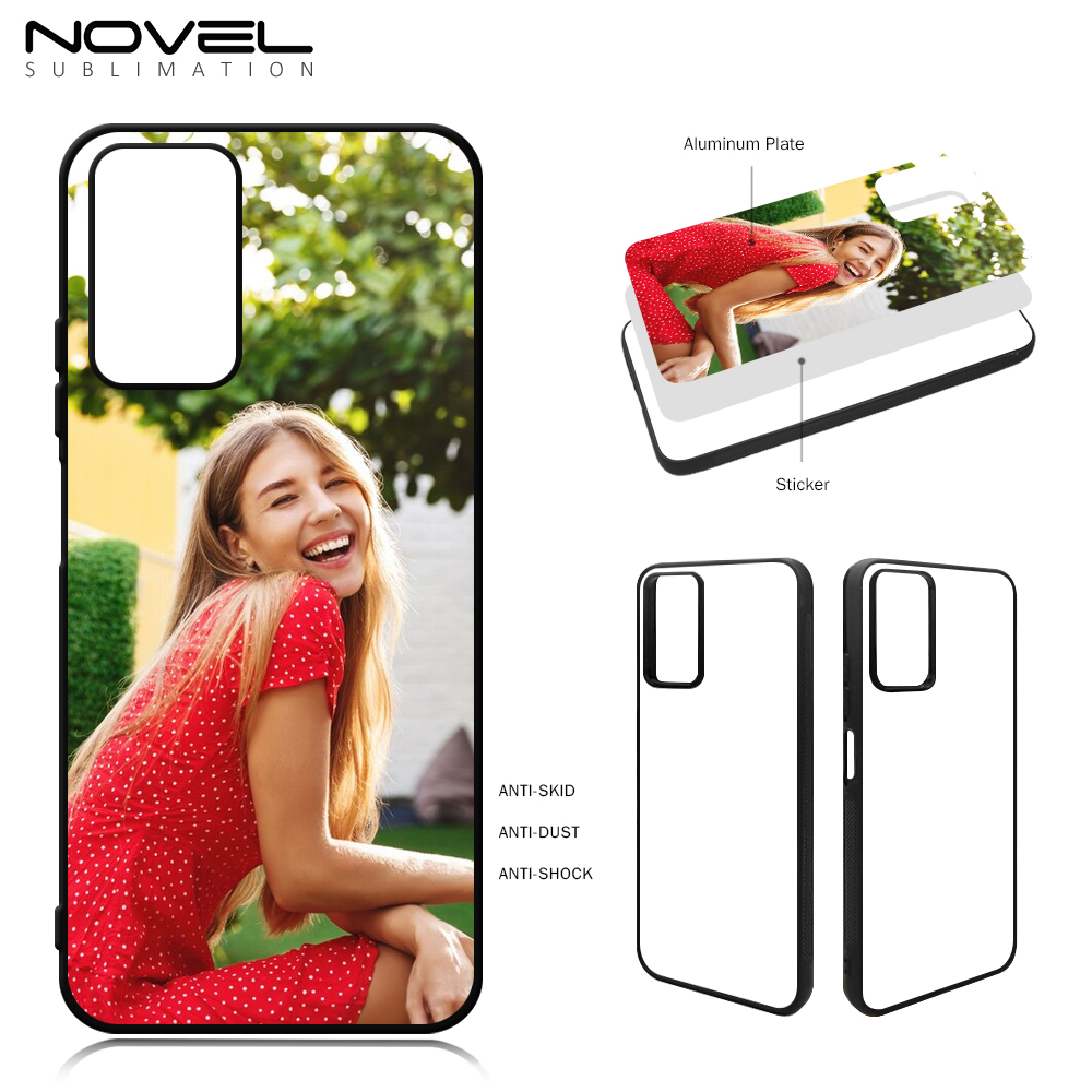 New Arrival Sublimation Blank 2D TPU Phone Case for Redmi Note 13 Pro 4G,Note 12S 4G DIY Shell with Aluminum Sheet