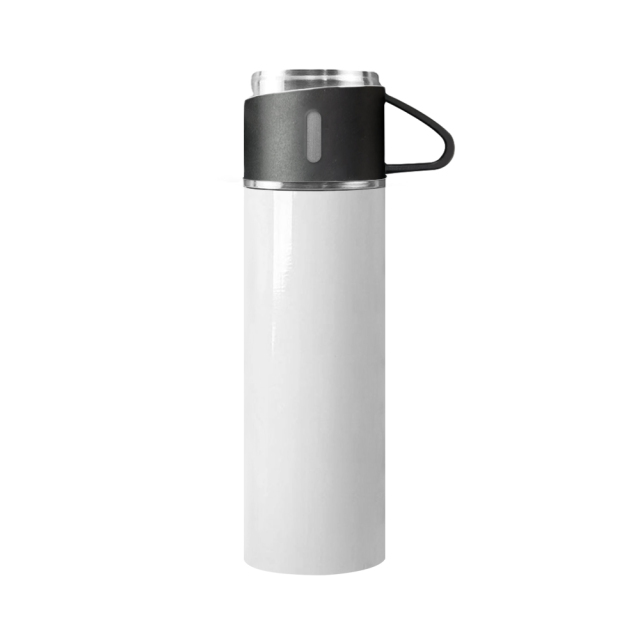 New Arrival 500ml Sublimation Stainless Steel Thermo Bottle with 3 Lids Gym & Bottles for Men, Women & Kids