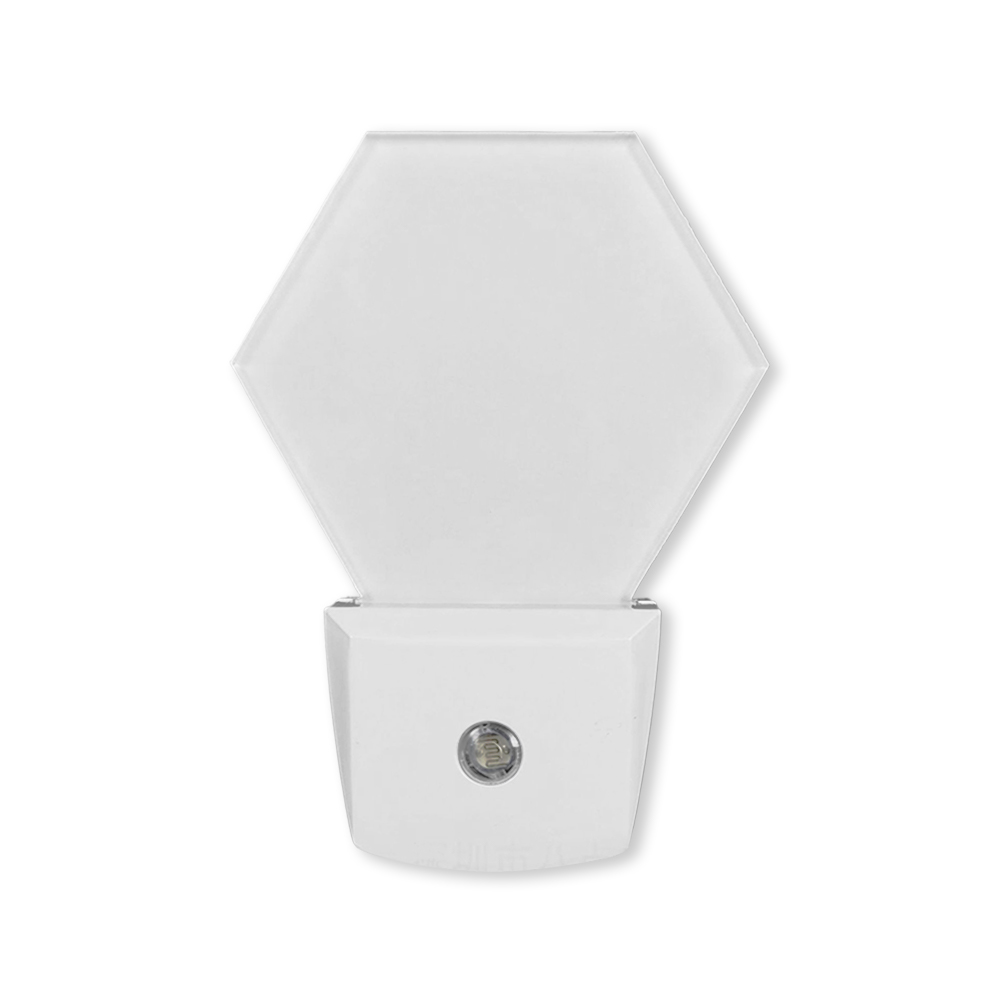 New Arrival Sublimation Acrylic LED Night Light with 6 Shapes Home Custom Decoration Blank Pendant Lights Light-Sensing Night Light