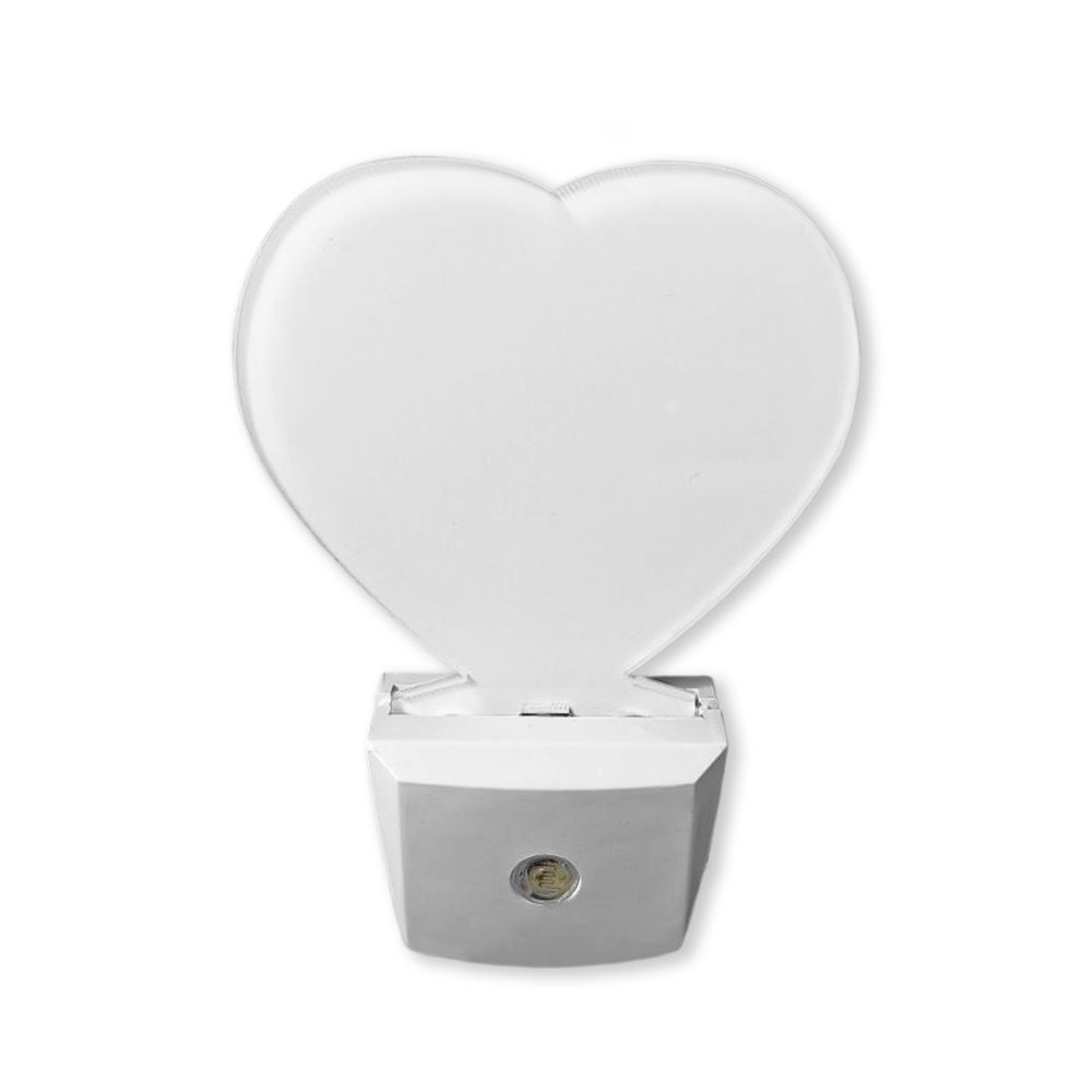 New Arrival Sublimation Acrylic LED Night Light with 6 Shapes Home Custom Decoration Blank Pendant Lights Light-Sensing Night Light