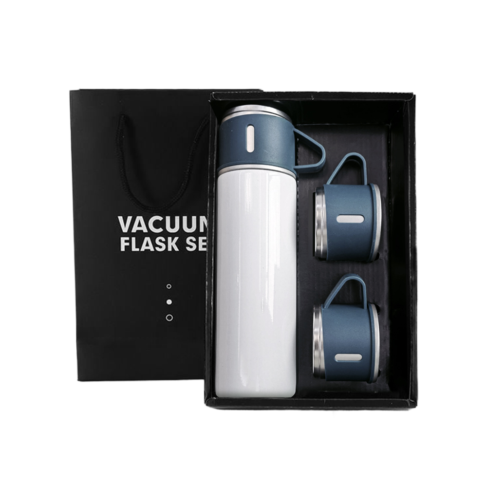 New Arrival 500ml Sublimation Stainless Steel Thermo Bottle with 3 Lids Gym & Bottles for Men, Women & Kids 500ml Tumbler