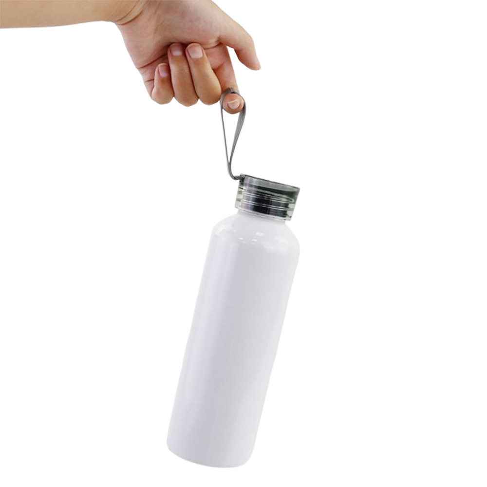 New Arrival 750ml Sublimation Colorful Silicone Handle Aluminum Kettle