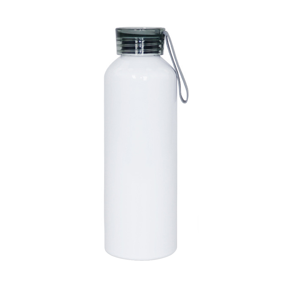New Arrival 750ml Sublimation Colorful Silicone Handle Aluminum Kettle