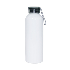 New Arrival 750ml Sublimation Colorful Silicone Handle Aluminum Kettle