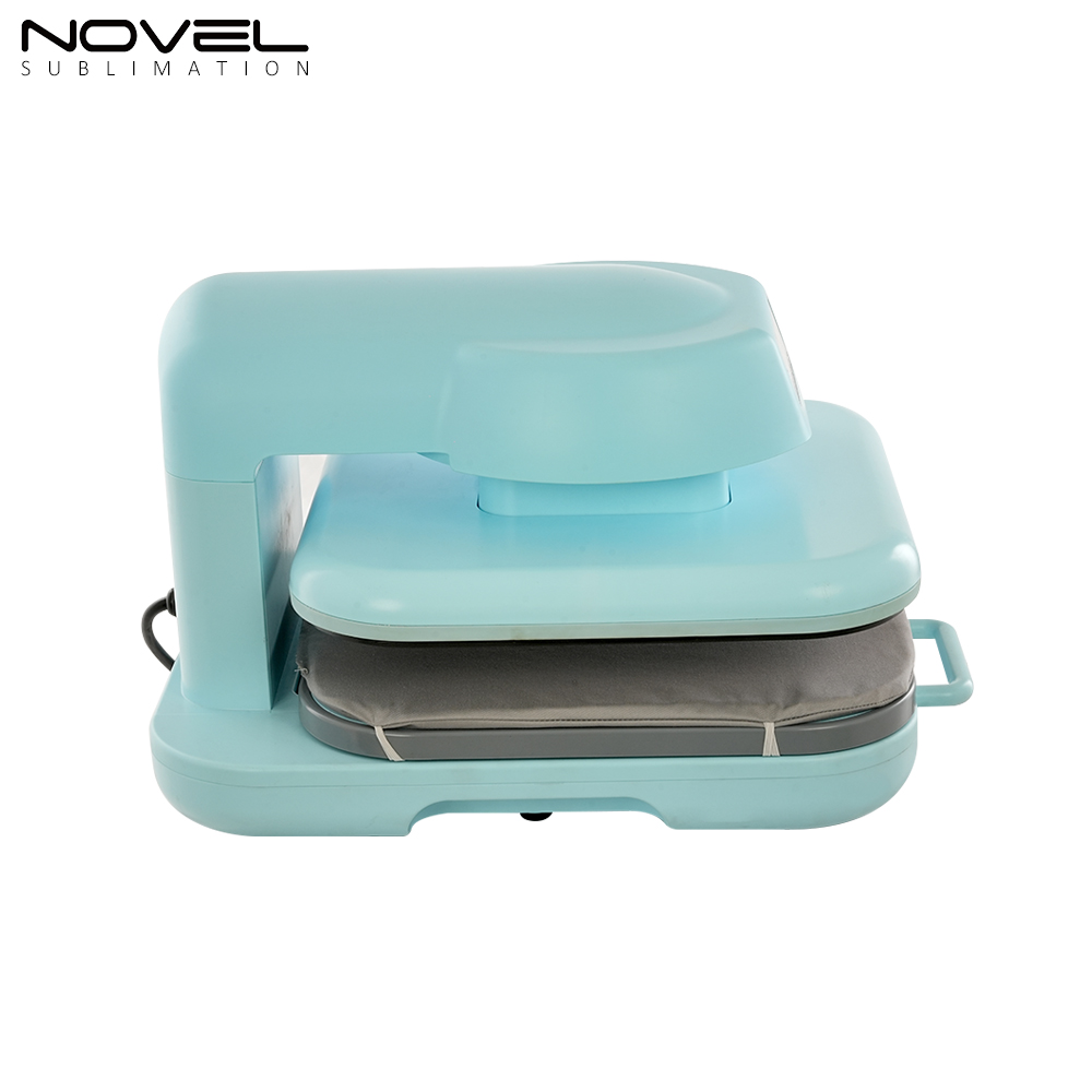 Electric Flat Plate Heat Press Machine Flat Machine CH2352 Pale Blue,White 38*38CM Sublimation Machine Personalized Customization Machine
