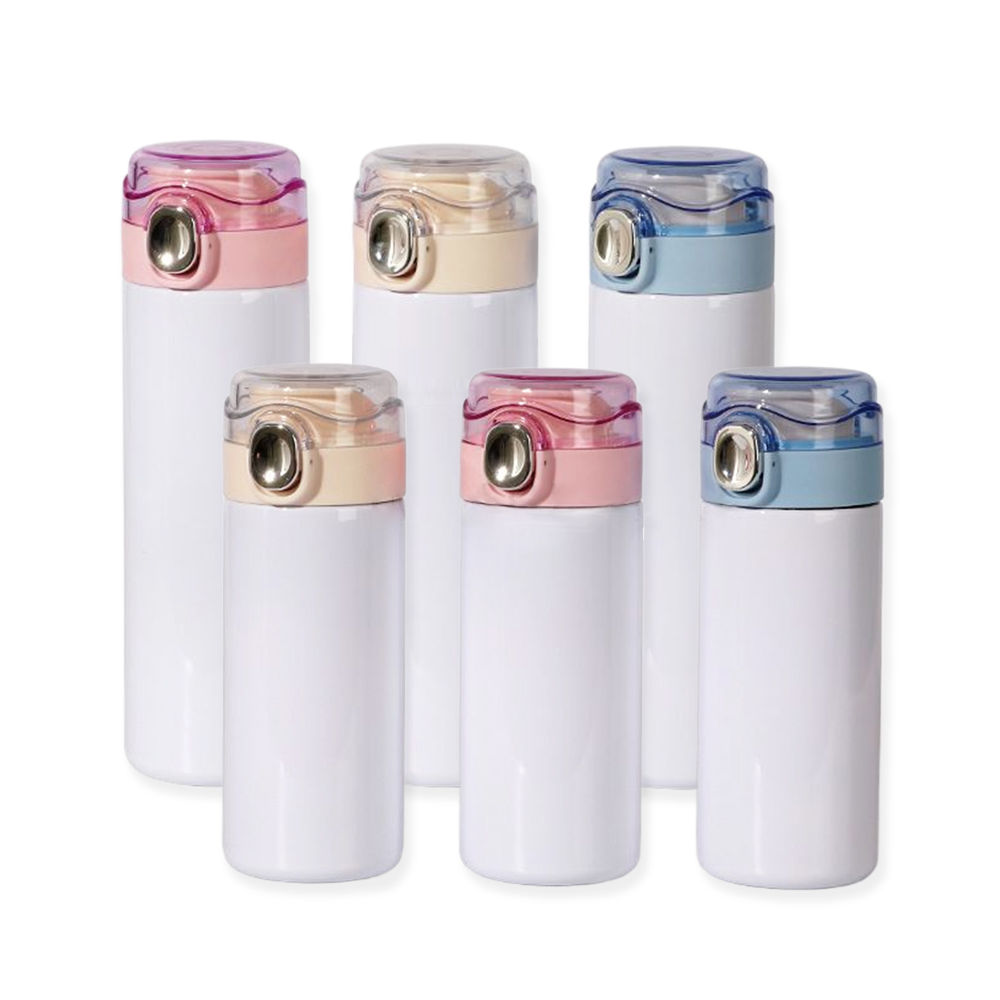 New Arrival 350ml,450ml Sublimation Colorful Pea Thermos Cup