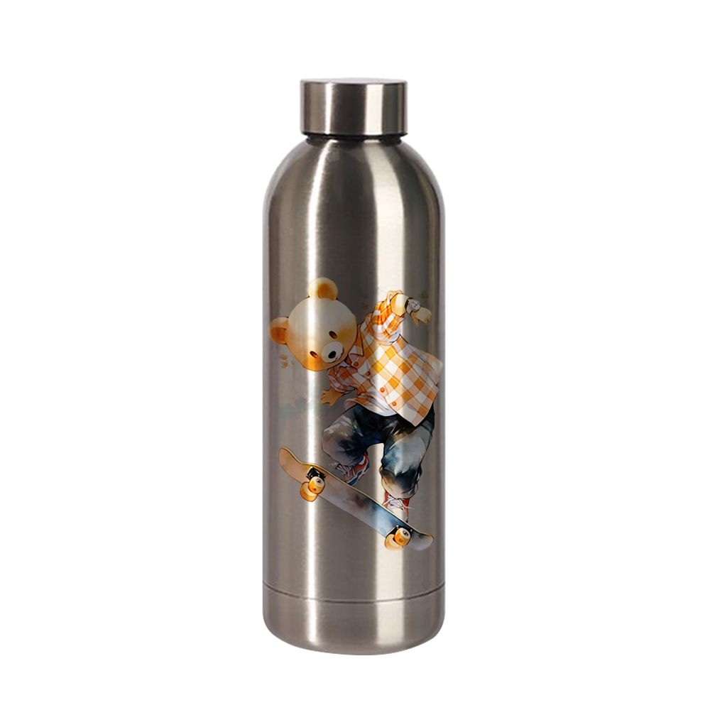 New Arrival 500ml Sublimation Thermos Flask Heat Press Water Bottles