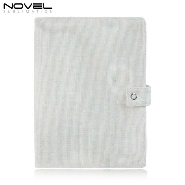 Sublimation Blank Cotton Linen Book Covers Book Protector Reusable Washable Book Cover