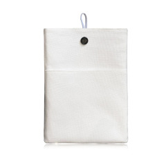 Sublimation Blank Cotton Linen Book Bags Book Protector Reusable Washable Book Cover