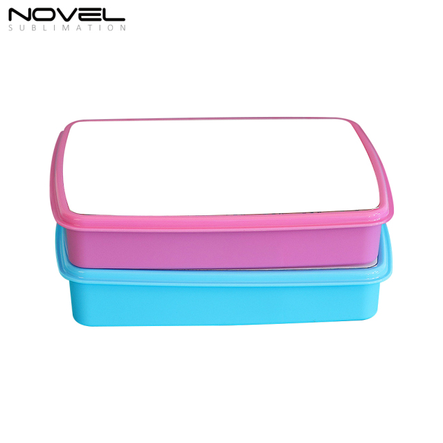 Blank Sublimation Plastic Rectangle Lunch Box Picinc Box